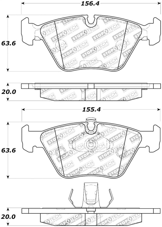 StopTech Street Touring Brake Pads