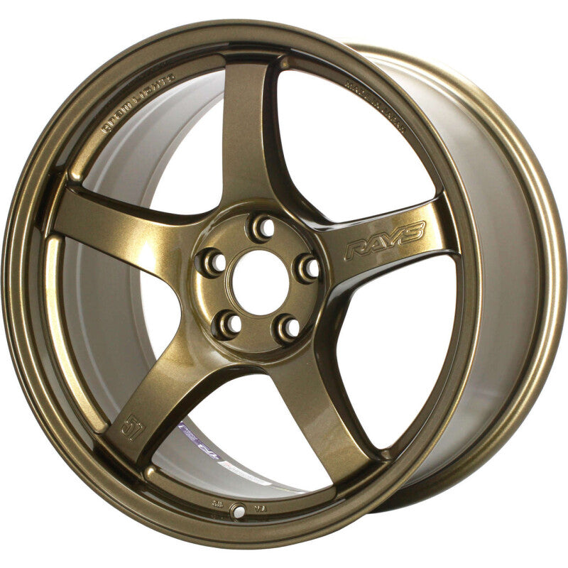 Gram Lights 57CR 19x9.5 +35 5-120 Almite Gold Wheel