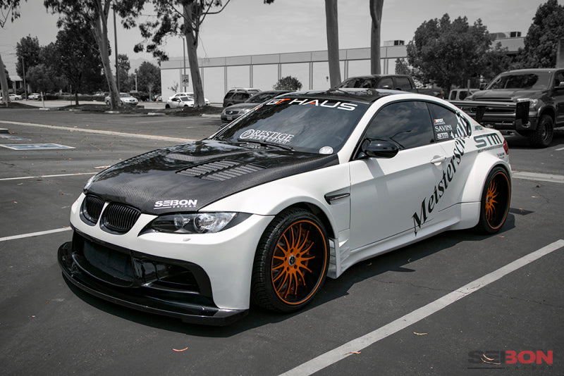 Seibon 07-10 BMW M3 Series 2Dr (E92) GTR-Style Carbon Fiber hood