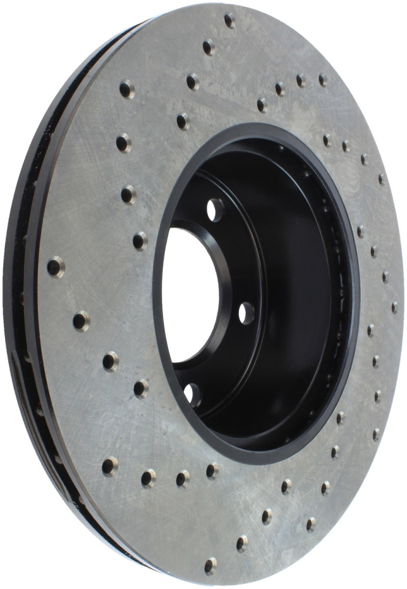 StopTech 08-10 BMW 128i Cross Drilled Left Front Rotor