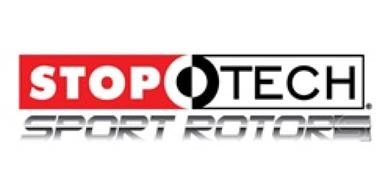 StopTech 12-14 BMW ActiveHybrid5 Sport Drilled Rear Left Rotor