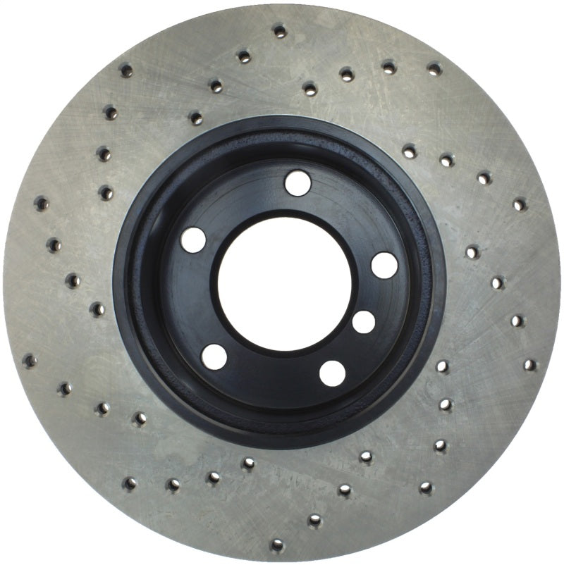 StopTech 08-10 BMW 128i Cross Drilled Left Front Rotor