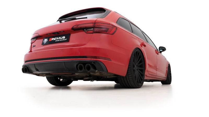 Remus 2016 Audi S4 Quattro Avant Type B8 3.0L (CWG w/o GPF) Axle Back Exhaust (Tail Pipes Req)