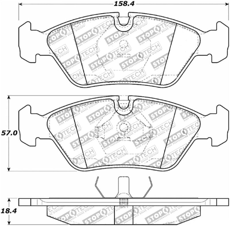 StopTech Performance Brake Pads