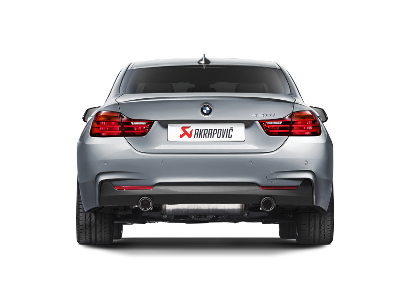 Akrapovic 16-17 BMW 340i (F30 F31) Evolution Line Cat Back (SS) w/ Carbon Tips (Req. Link Pipe)